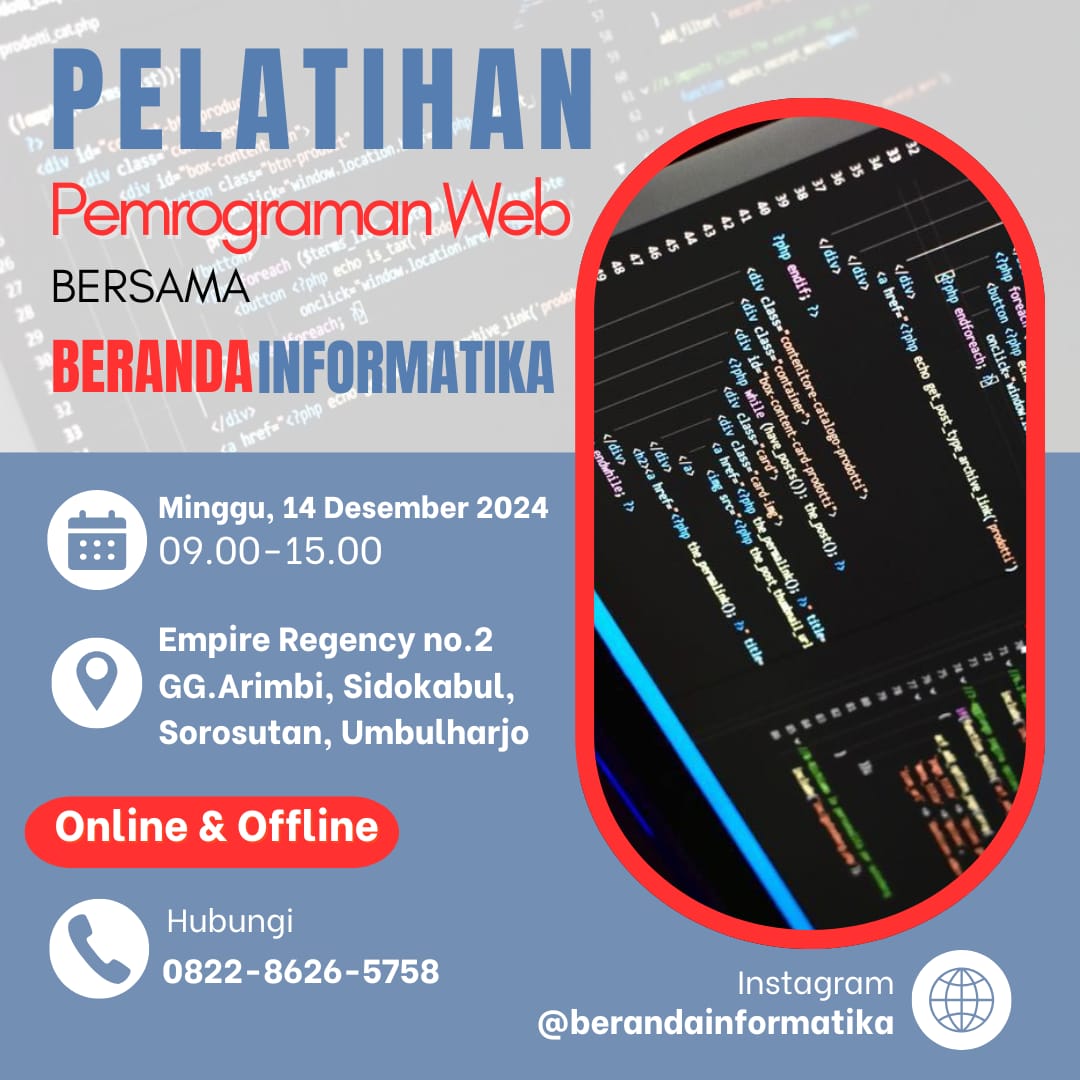 Pelatihan Pemroraman Web